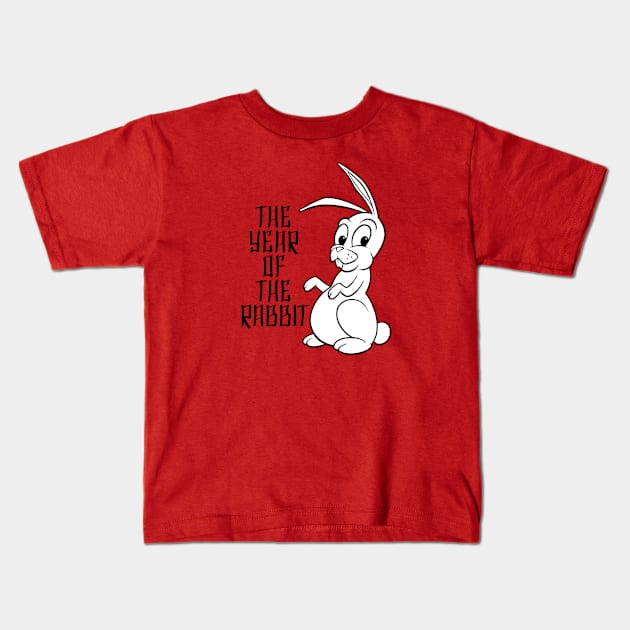 The Year of the Rabbit Kids T-Shirt by Generic Mascots